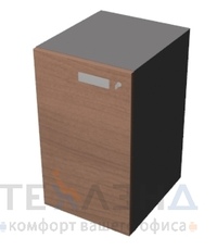 Проектная мебель для офиса премиум класса Тумба приставная с одной дверью