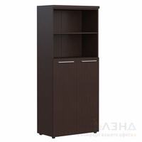Кабинет для руководителя  из ЛДСП Шкаф высокий полузакрытый
