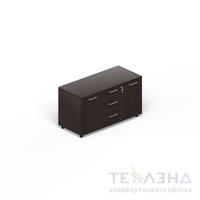 Кабинет руководителя белый Тумба под оргтехнику