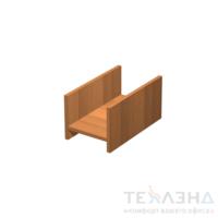 Проектная мебель для офиса эконом класса Подставка под системный блок, арт.504