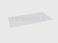 Кабинет руководителя в стиле хай тек Стеклянная полка для двойного элемента шкафа