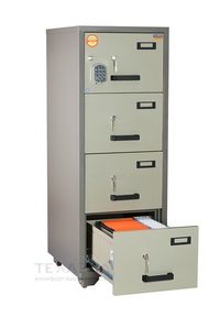 Металлические картотечные шкафы Шкаф огнестойкий FC 4E-KK