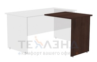 Офисный стол маленький Брифинг-приставка арт. S-890 (ширина 670 мм)