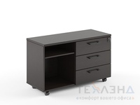 Кабинет для руководителя  из ЛДСП Тумба для оргтехники