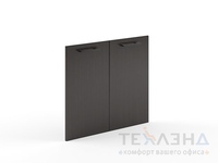 Кабинет для руководителя  из ЛДСП Двери деревянные низкие