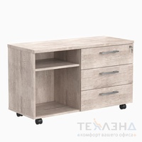 Кабинет для руководителя  из ЛДСП Тумба для оргтехники