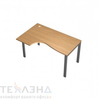Офисный стол правый Стол эргономичный правый (ширина 120 см) арт. 0152