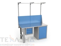 Серия ВЛ Верстак ВЛ-150-05 + Экран ВЛ-150-Э3