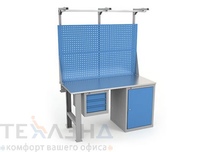 Серия ВЛ Верстак ВЛ-150-05 + Экран ВЛ-150-Э4