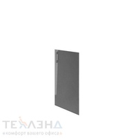 Кабинет руководителя в стиле хай тек Дверь низкая стеклянная